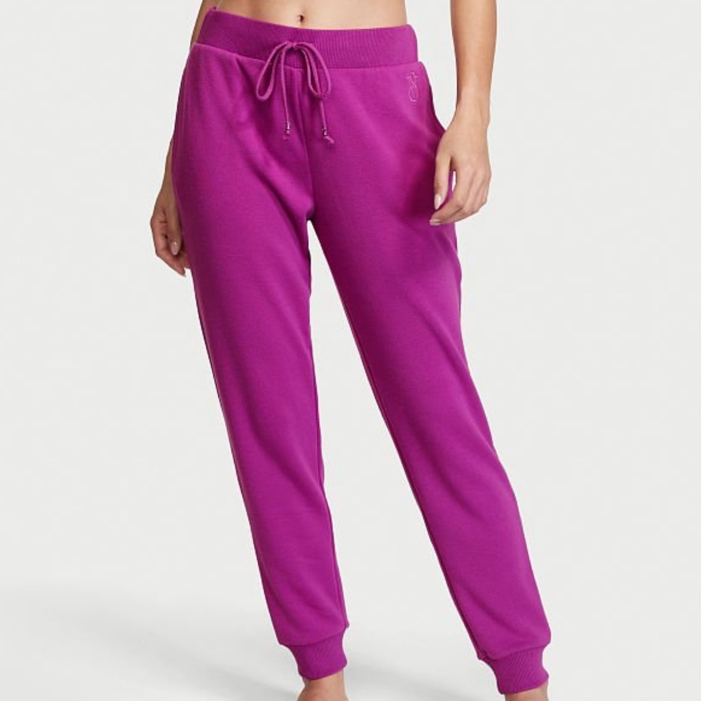 VS XL XXL LOGO EMBROIDERY COTTON FLEECE JOGGERS SWEATPANTS